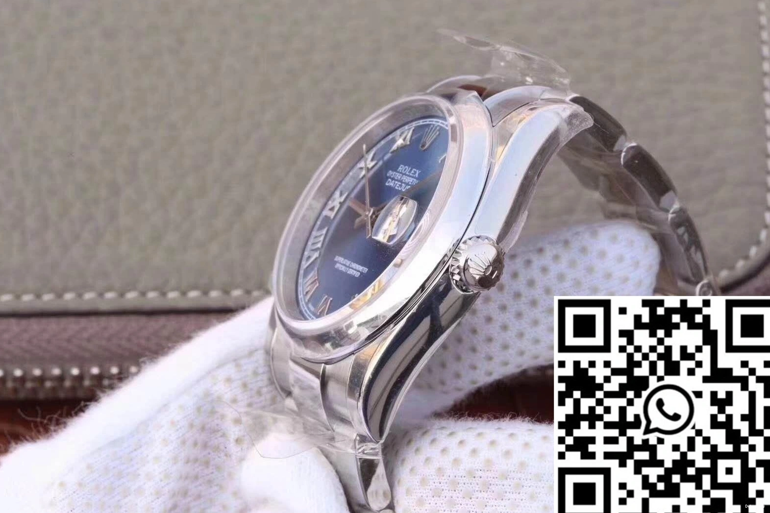 36MM Datejust Rolex Blue 655 Dial Affordable II 116334 AR Factory 0719